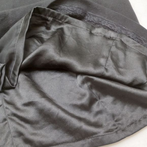 Eileen Fisher Black Sleeveless Viscose Blend Pull-on Dress, Size Medium - Picture 8 of 15